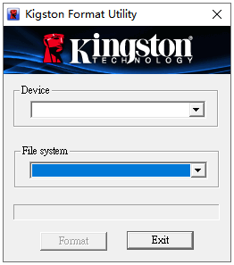 金士顿u盘修复工具(Kingston Format Utility)