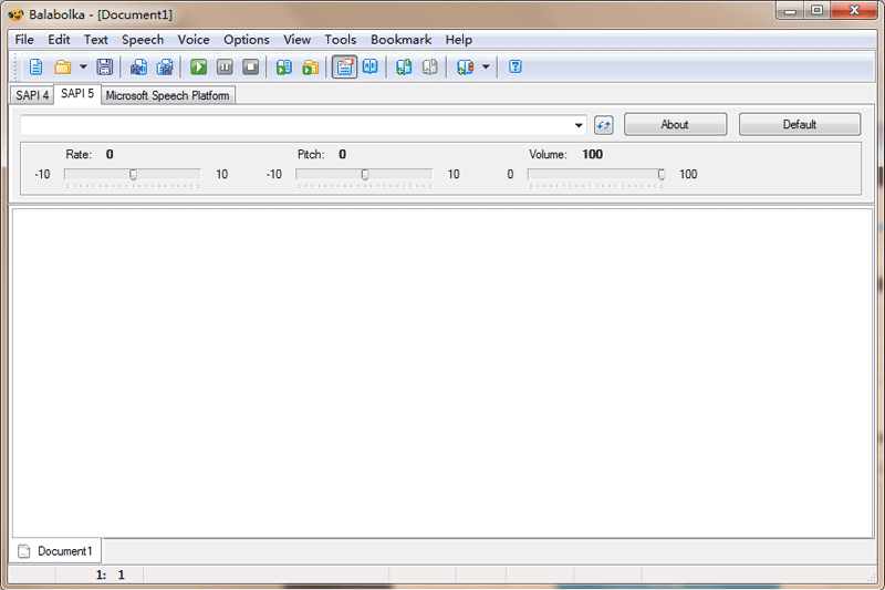 Balabolka(离线文字转语音软件)