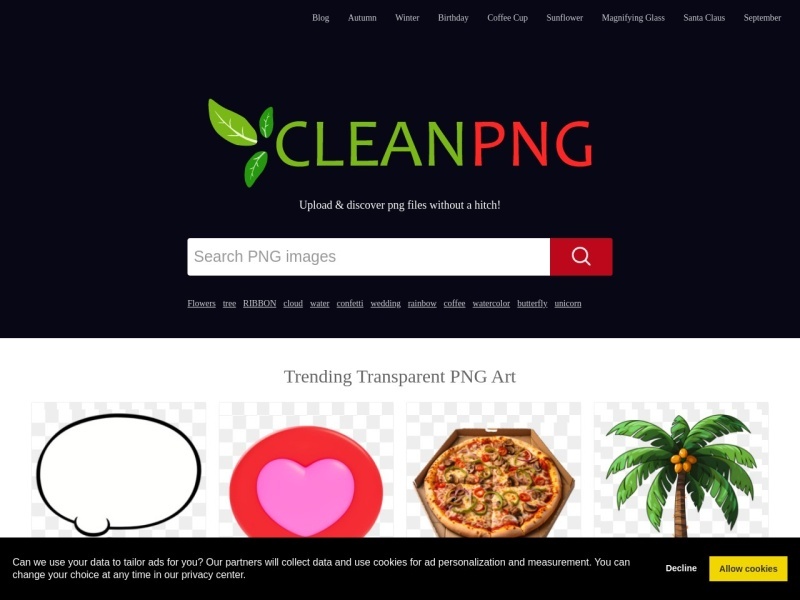 Cleanpng：免费高清png素材下载网站