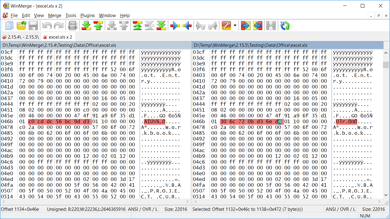 WinMerge(免费文件比较工具)