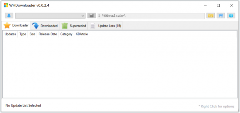 WHDownloader(Windows应用更新下载工具)