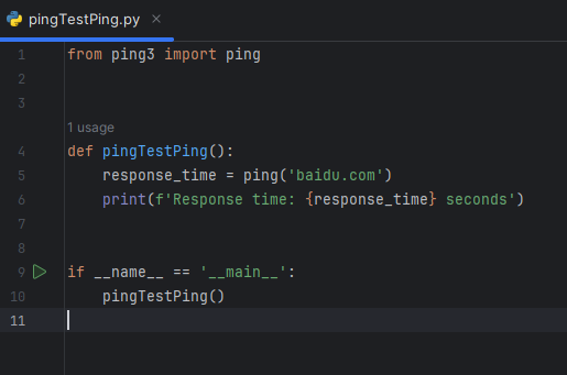 如何使用 Python 进行网络 Ping 测试？
