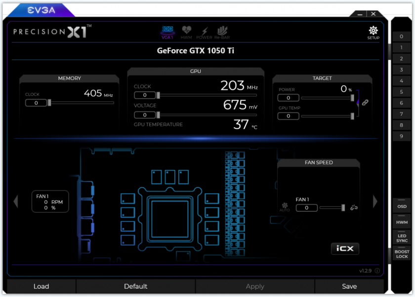 EVGA Precision X1(EVGA显卡监控和超频软件)