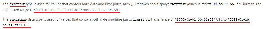 深入理解MySQL中的时间戳(TIMESTAMP)的使用方法