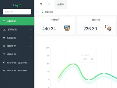 Laytp(基于ThinkPHP6+LayUI的极速后台开发框架) v2.1.3 源码下载