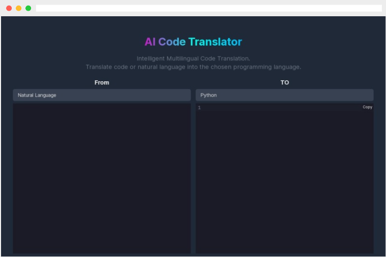 AI Code Translator：基于大型语言模型的在线代码转换工具