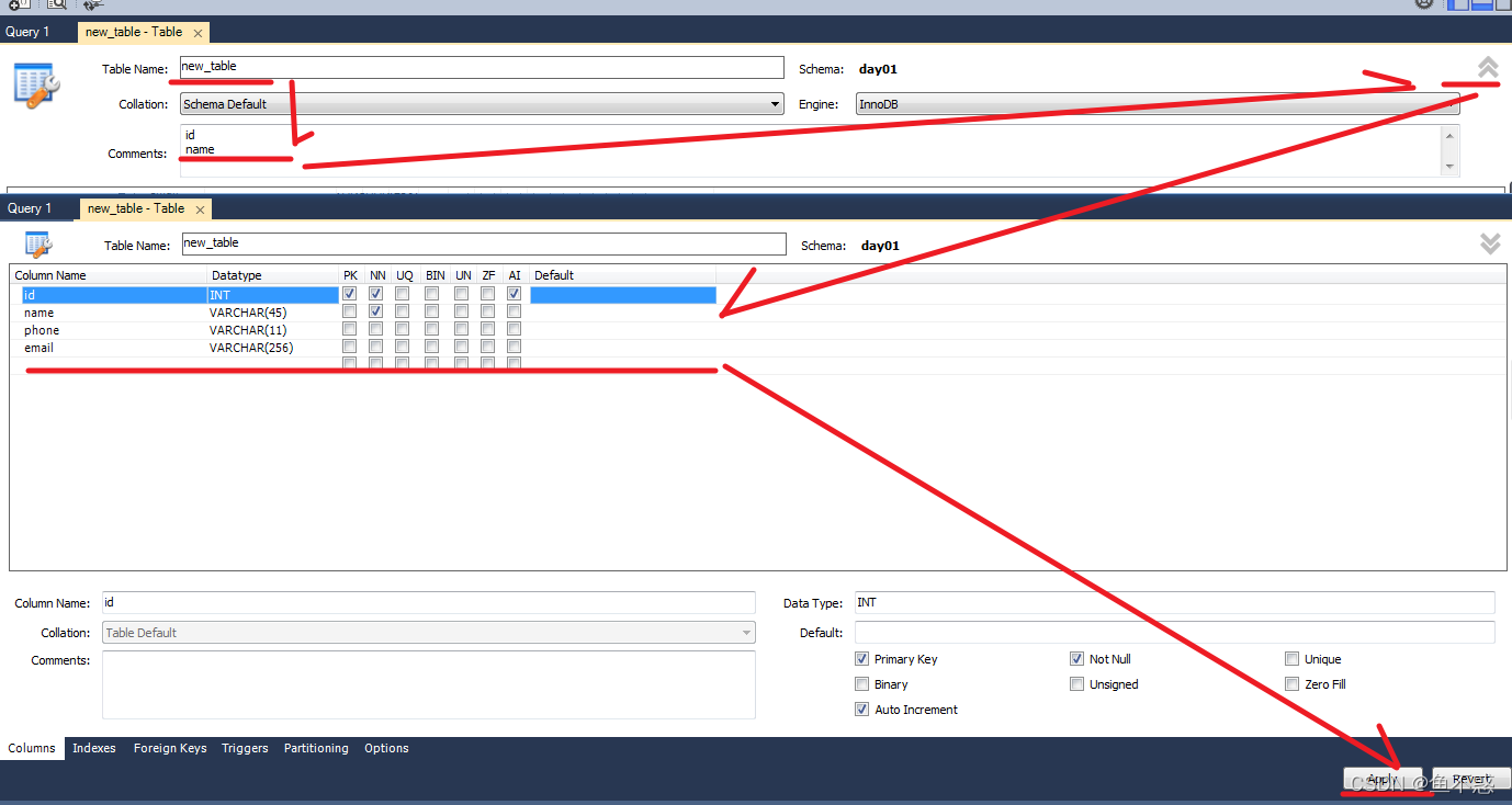 数据库设计工具(MySQL Workbench)使用图文教程