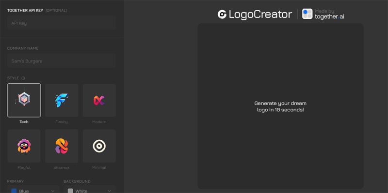 Logocreator：免费在线AI LOGO生成制作工具