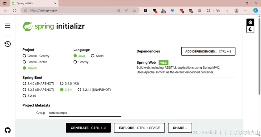 使用新版IntelliJ IDEA通过Spring Initializr创建项目的两种方法详解