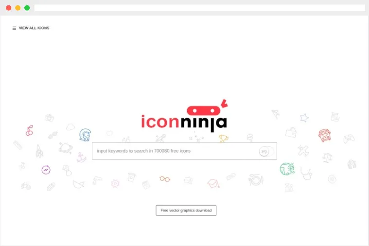 Icon Ninja：免费矢量图标素材下载搜索引擎