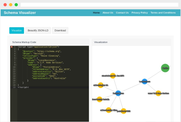 Schema Visualizer：免费在线可视化结构化数据生成校验工具